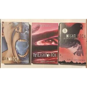 Night Watch Series Books 1-3 Sergei Lukyanenko Russian Urban Fantasy Trilogy Lot